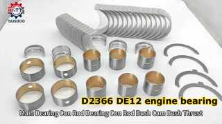 खुदाई करने वाला यंत्र D2366 DE12 इंजन बियरिंग