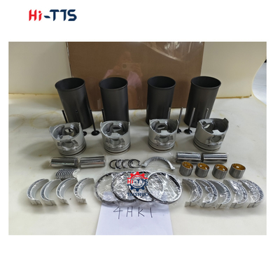 4HK1 इंजन किट EX200-3 EX210-3 EX240-3 एक्सकेवेटर लाइनर, पिस्टन, रिंग, वाल्व, बुशिंग, फुल गास्केट किट के लिए