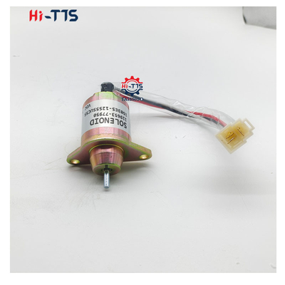 119653-77950 1503ES-12S5SUC5S इंजन के लिए स्टॉप सोलेनोइड वाल्व 12V 4TNV88 4TNV94 4TNV106