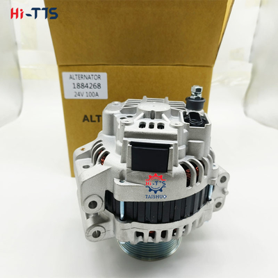 उच्च गुणवत्ता 24V 100A 1884268 1888010 573015 A004TR5691 A4TR5691 ट्रक पार्ट्स के लिए अल्टरनेटर