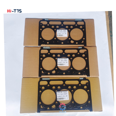 सिलेंडर हेड गास्केट D1703 धातु 1G750-03312 इंजन भागों के लिए गास्केट सिलेंडर हेड