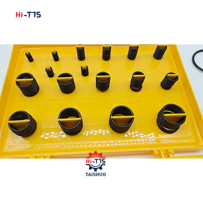खुदाई मशीन ई मशीन समर्पित E320 E312 NBR90° ओ-रिंग किट 360pcs ओ-रिंग बॉक्स