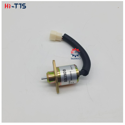 12V उत्खनन इंजन भागों ईंधन बंद सोलेनोइड वाल्व 16616-80016