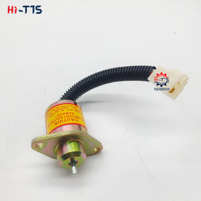 12V उत्खनन इंजन भागों ईंधन बंद सोलेनोइड वाल्व 16616-80016