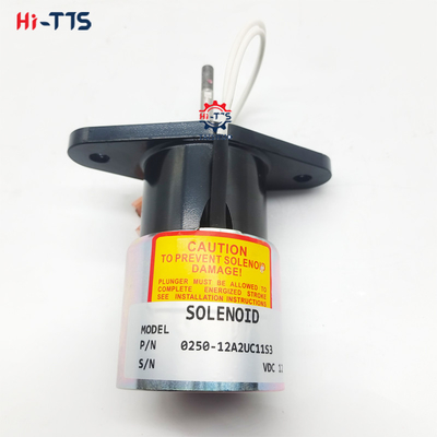 12V पावर स्टॉप शट ऑफ वाल्व सोलेनोइड 0250-12A2UC11S3 डीजल इंजन एक्ट्यूएटर ईंधन पंप के लिए
