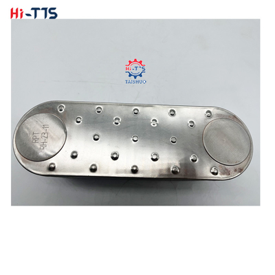 D7D-15P तेल कूलर कोर के लिए खुदाई के लिए स्पेयर पार्ट्स