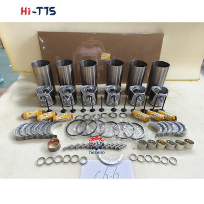 C6.6 सिलेंडर लाइनर किट 3135M141 124-3536 276-7677 ट्रैक्टर उत्खनन इंजन मरम्मत भाग