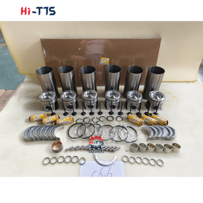 C6.6 सिलेंडर लाइनर किट 3135M141 124-3536 276-7677 ट्रैक्टर उत्खनन इंजन मरम्मत भाग