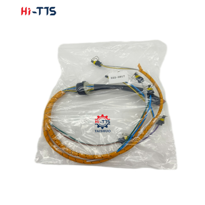 222-5917 153-8920 150-9182 खुदाई इंजन ईंधन इंजेक्टर C7 324D 325D इंजन के लिए वायरिंग हार्नेस