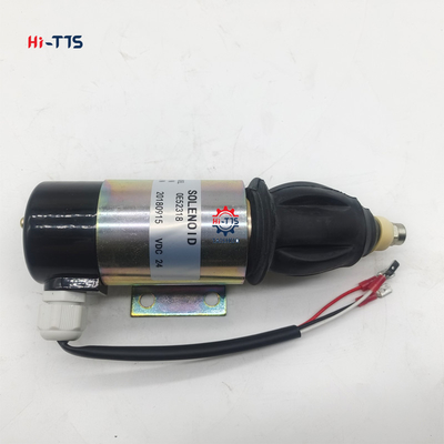 अच्छा दाम 0E52318 खुदाई मशीन के सोलेनोइड वाल्व 24V बंद सोलेनोइड वाल्व ऑनलाइन