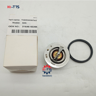 अच्छा दाम इंजन पार्ट्स थर्मोस्टैट Assy 82°C 31646-02200 3164602200 S6S ऑनलाइन