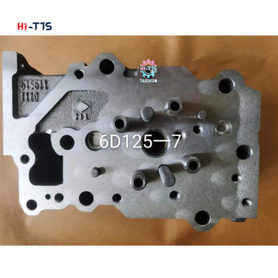 6156-11-1100 6156-11-1101 6156-11-1102 सिलेंडर हेड 6D125 PC400-7 6D125-7 डीजल इंजन के लिए