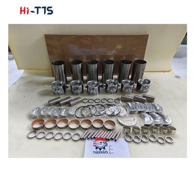 D6E सिलेंडर लाइनर किट 0428-5673 2046-0011 2129-1110 डीजल इंजन के लिए इंजन रीबिल्ड किट