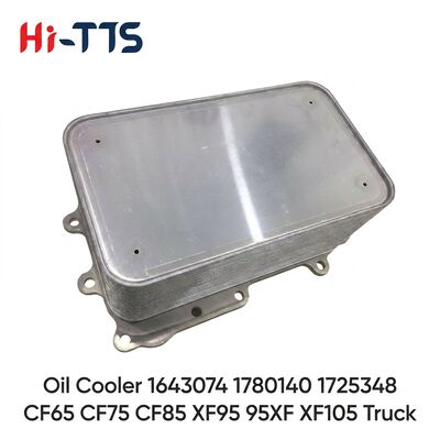अच्छा दाम हेवी ड्यूटी यूरोपीय CF85 XF95 XF105 ट्रक कूलिंग सिस्टम पार्ट्स के लिए ऑयल कूलर 1643074 1725348 1780140 1672896 ऑनलाइन