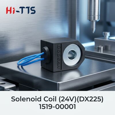 24V 16mm 1519-00001 2519-9008 DH220-5 DH215-7 DH225-7 DX140LC खुदाई उपकरण के लिए हाइड्रोलिक सोलेनोइड कॉइल