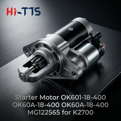 अच्छा दाम निर्माण इंजन पार्ट्स स्टार्टर मोटर 12V 2.2KW 11T 03111-4200 0K601-18-400 0K60A-18-400 के लिए K2700 डीजल इंजन ऑनलाइन