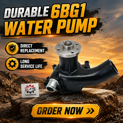 6BG1 इंजन वाटर पंप OE 8972530280 8-97253028-0 Hitachi EX120 ZX120 EX200 ZX200 के लिए प्रतिस्थापन भागों