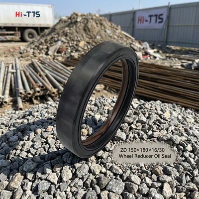 ZD 150×180×16/30 आयताकार डबल स्प्रिंग संयुक्त कंकाल तेल सील फिट CG30B CG930 ZL30B-II ZL30E CG932H LW300F/KV CLG830 LG833 XG930 LG930 SEM630 लोडर व्हील रिड्यूसर प्रतिस्थापन सील