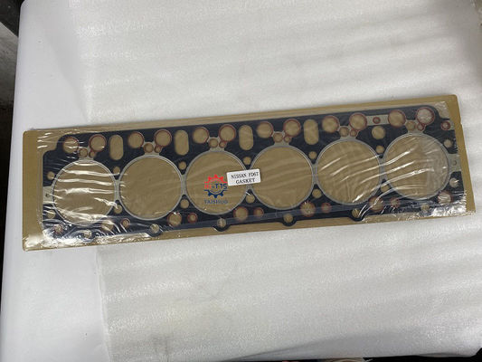 FD6T FD6-T इंजन गैसकेट किट मेटल सिलेंडर हेड गैस्केट ब्लैक