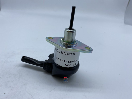 अच्छा दाम कुबोटा 12V स्टॉप सोलनॉइड के लिए ईंधन शटऑफ सोलेनॉइड वाल्व 1G772-60010 1G772-60012 ऑनलाइन